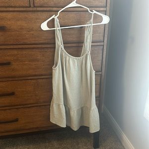 Bathing suite Coverup. Slate green color